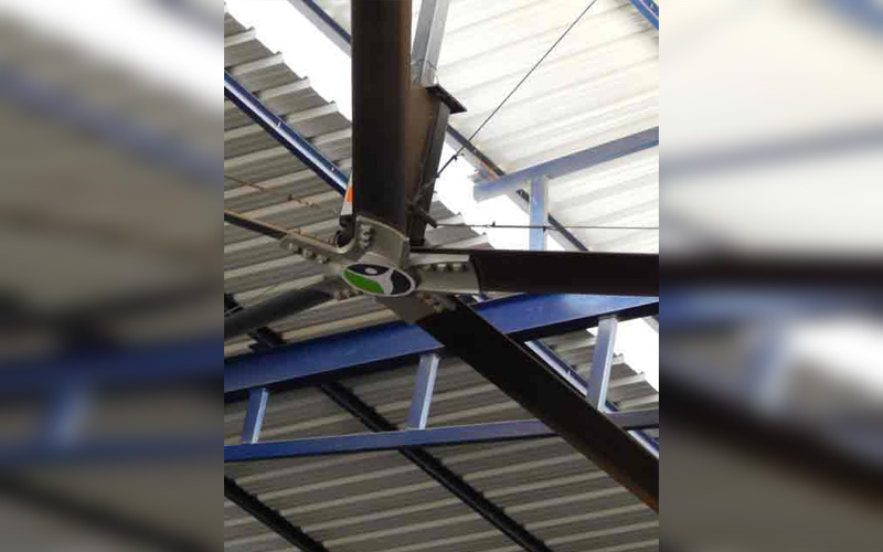 How HVLS Fans Reduce Energy Costs in Commercial Buildings | MG Fans