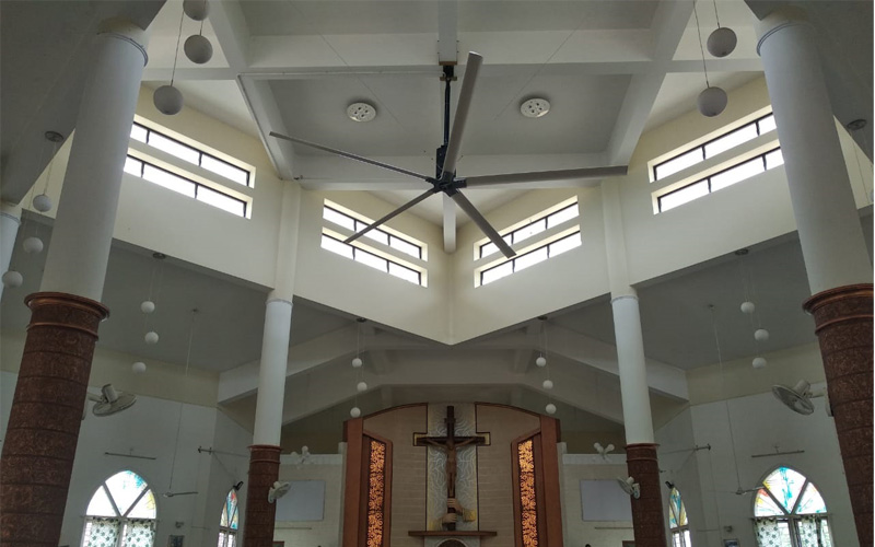HVLS Fan For Church In Karnataka